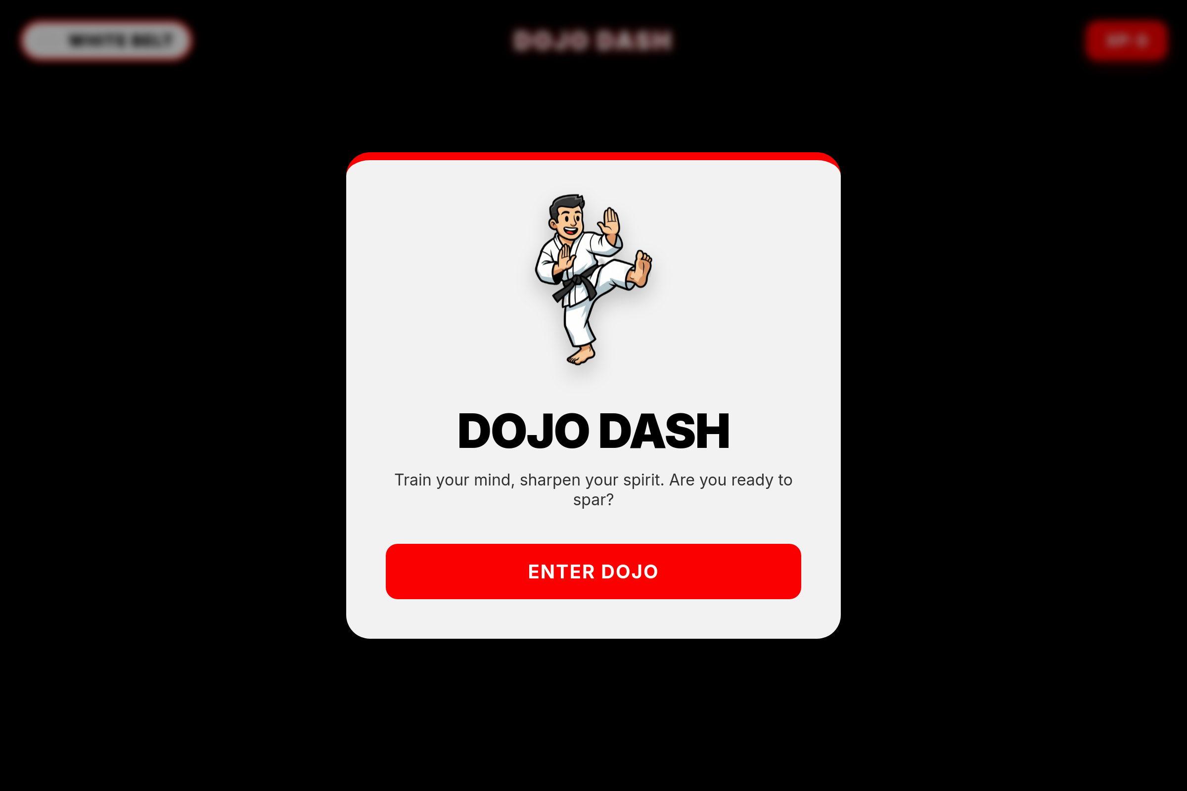 Dojo Dash mini app