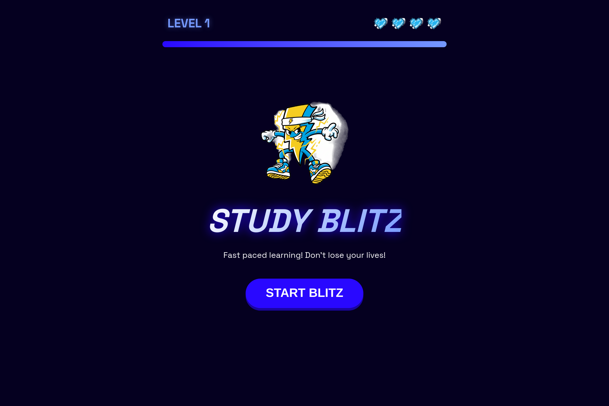 Study Blitz mini app