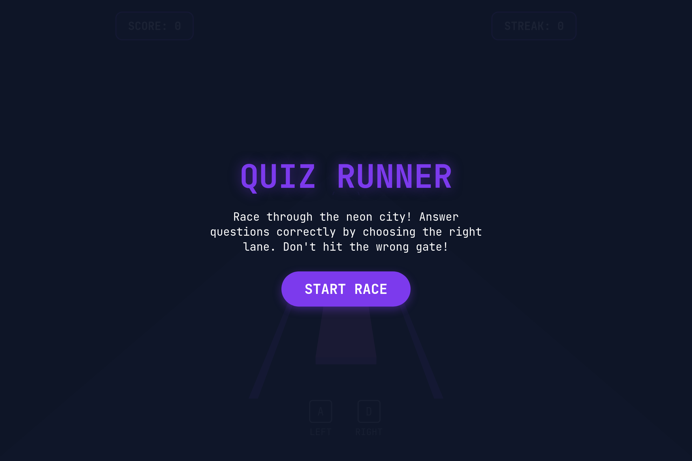 Quiz Runner mini app