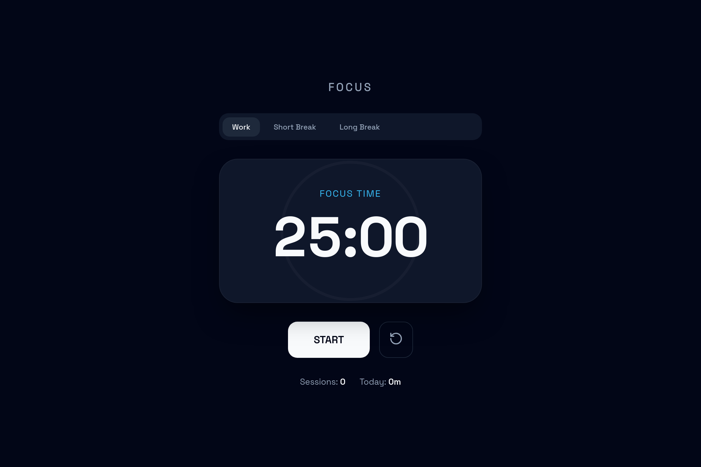 Focus Flow mini app
