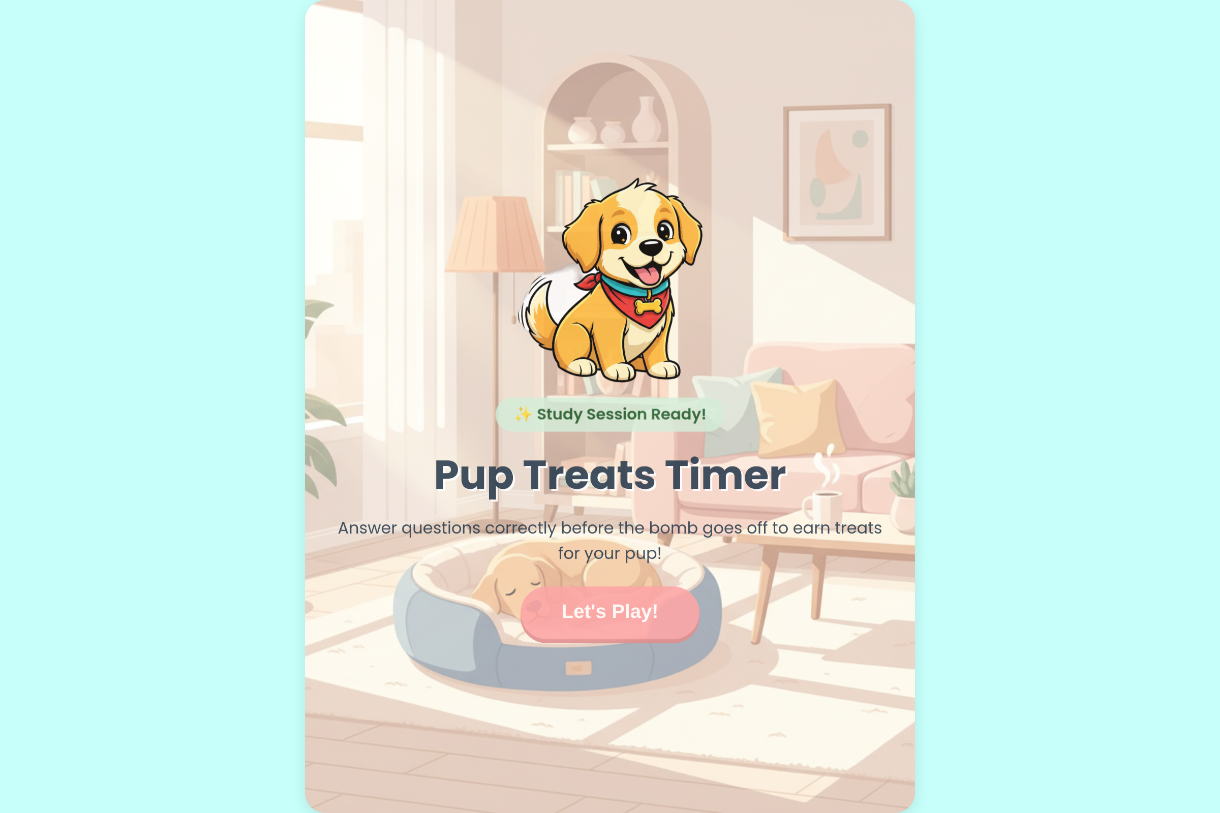 Pup Treats Timer mini app