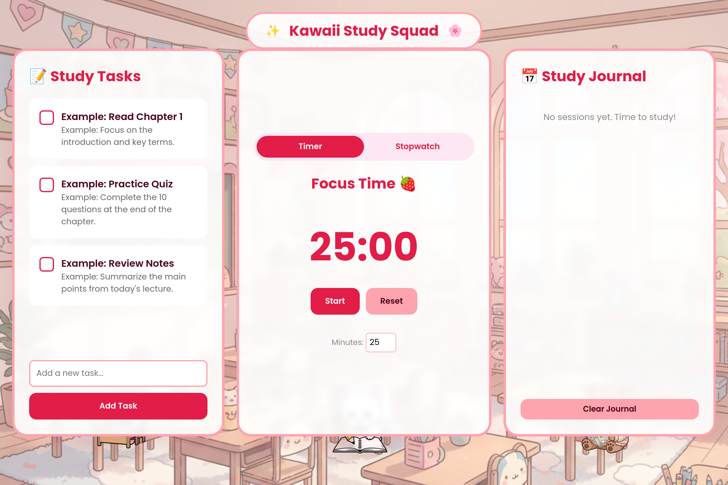 Cute Classroom Group! mini app