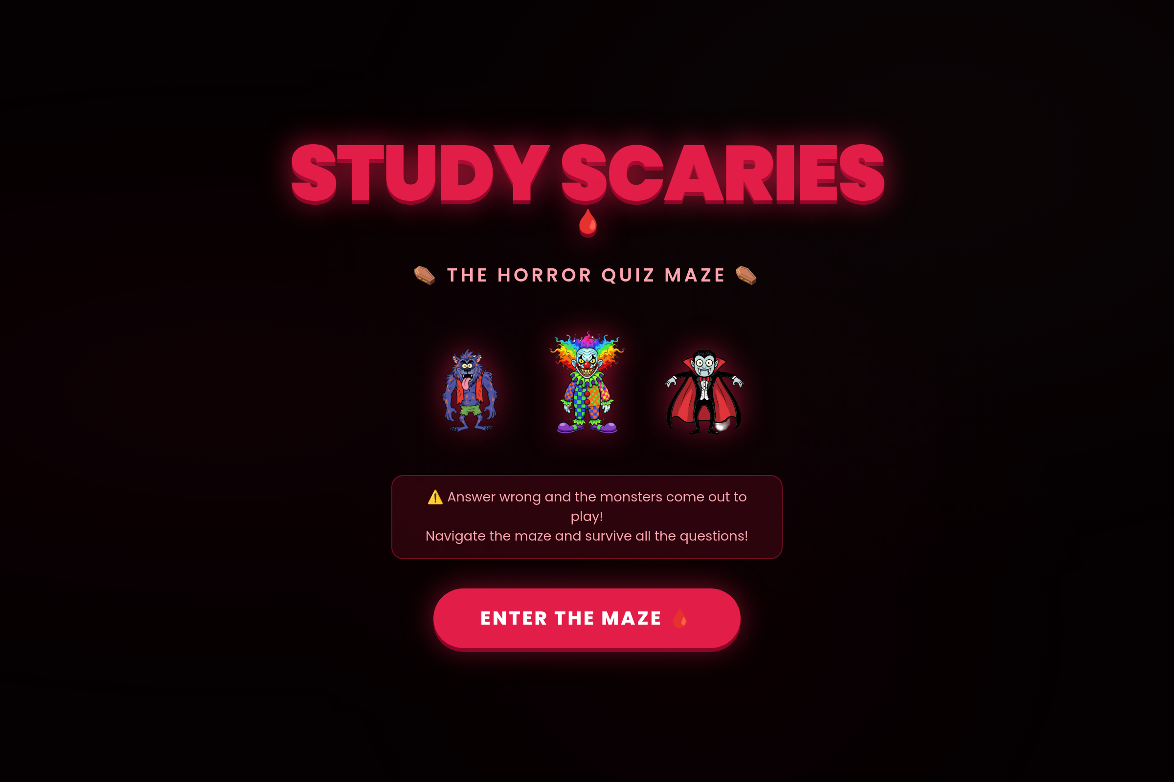 Study Scaries mini app