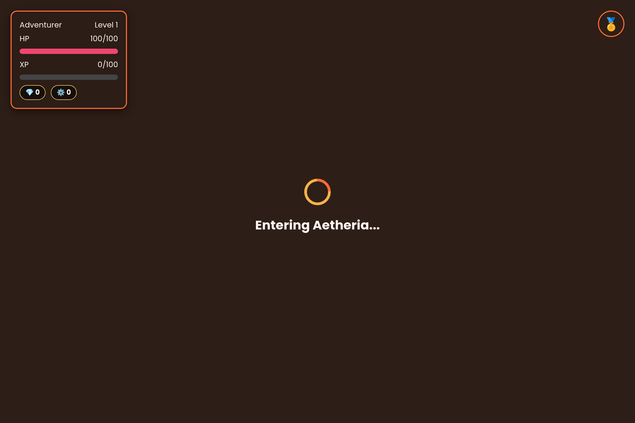 Aetheria mini app
