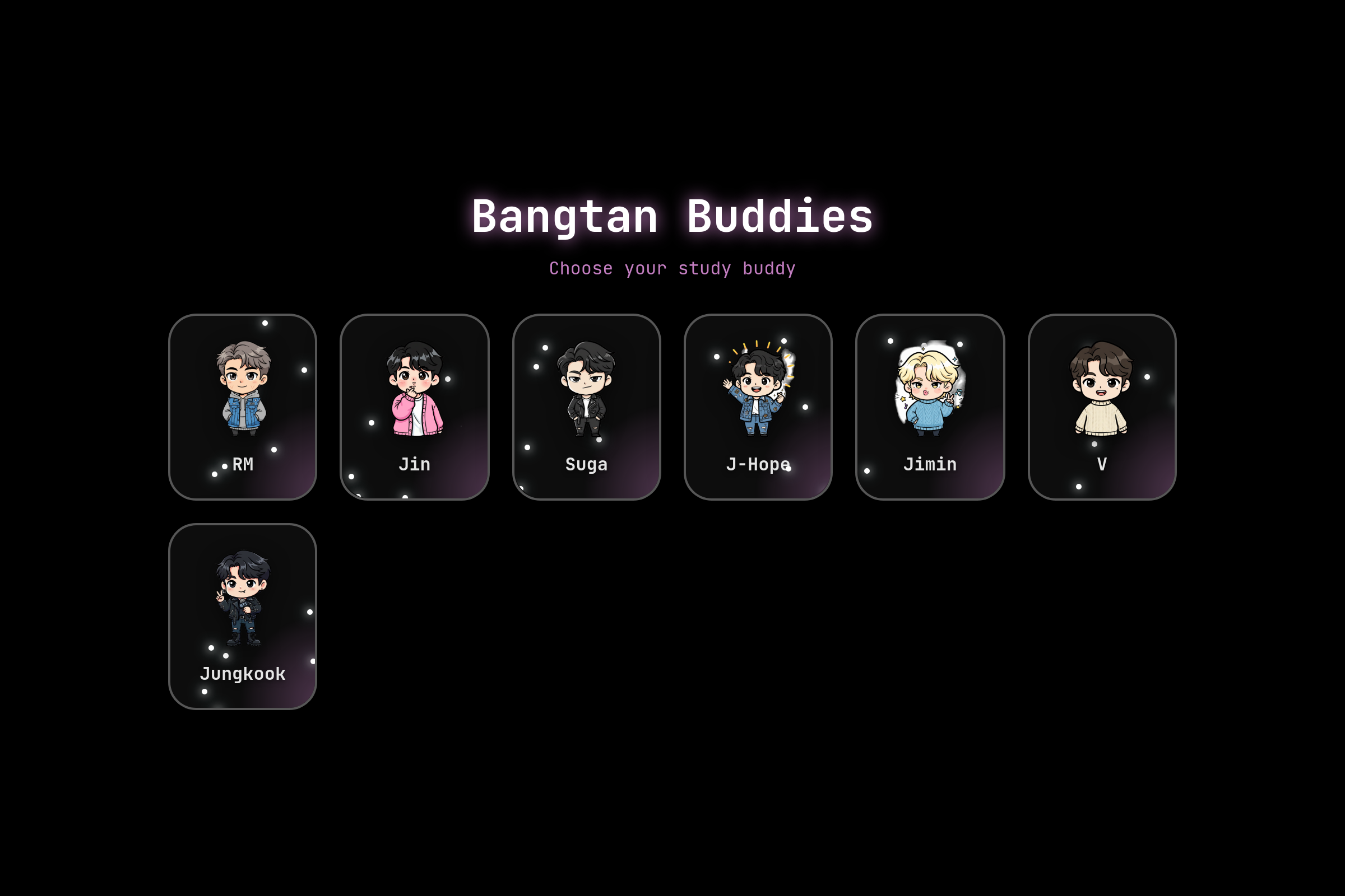!Bangtan Buddies! mini app