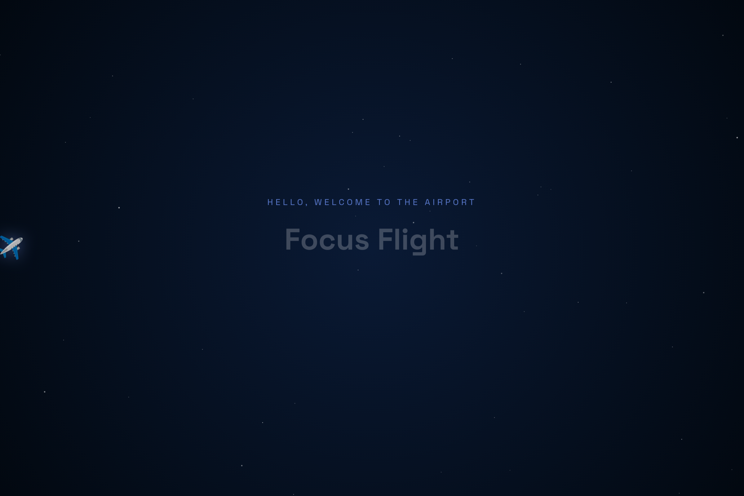 *NO CLOUDS* Flight Simulator Timer (100+ destinations, sound, etc.) mini app