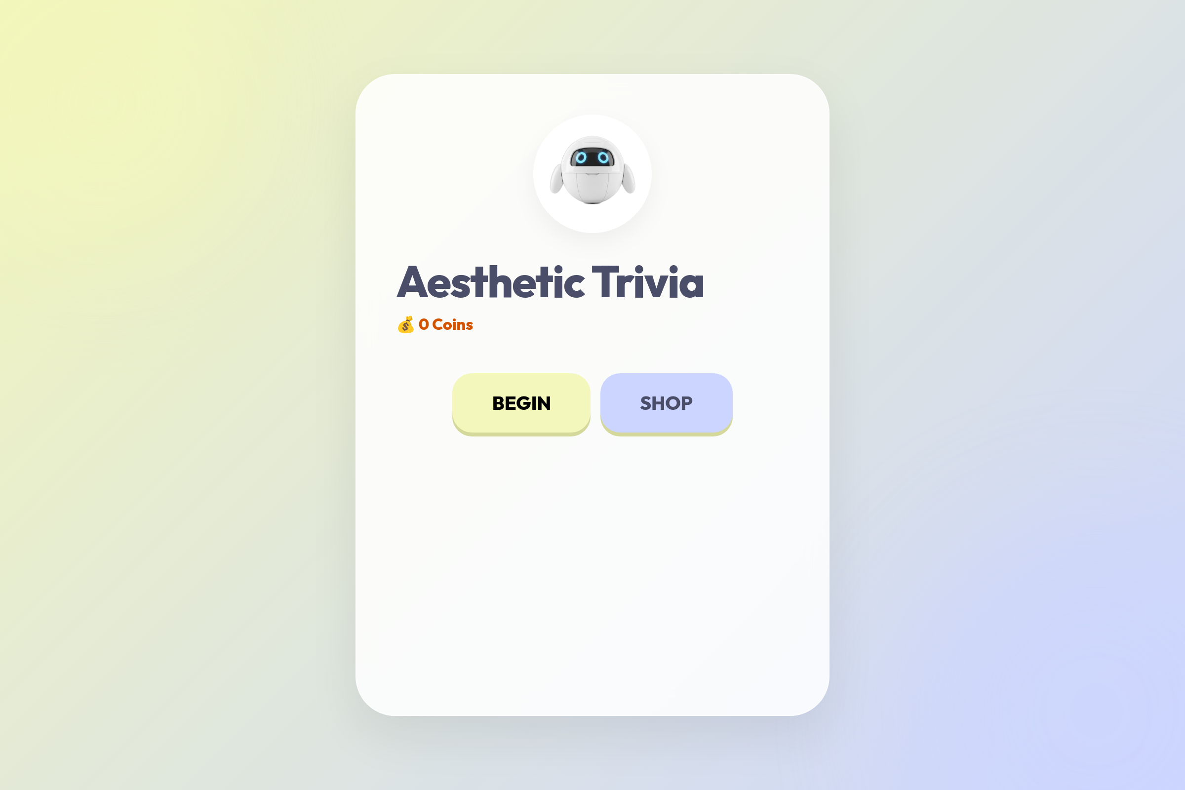 Ticking Trivia mini app