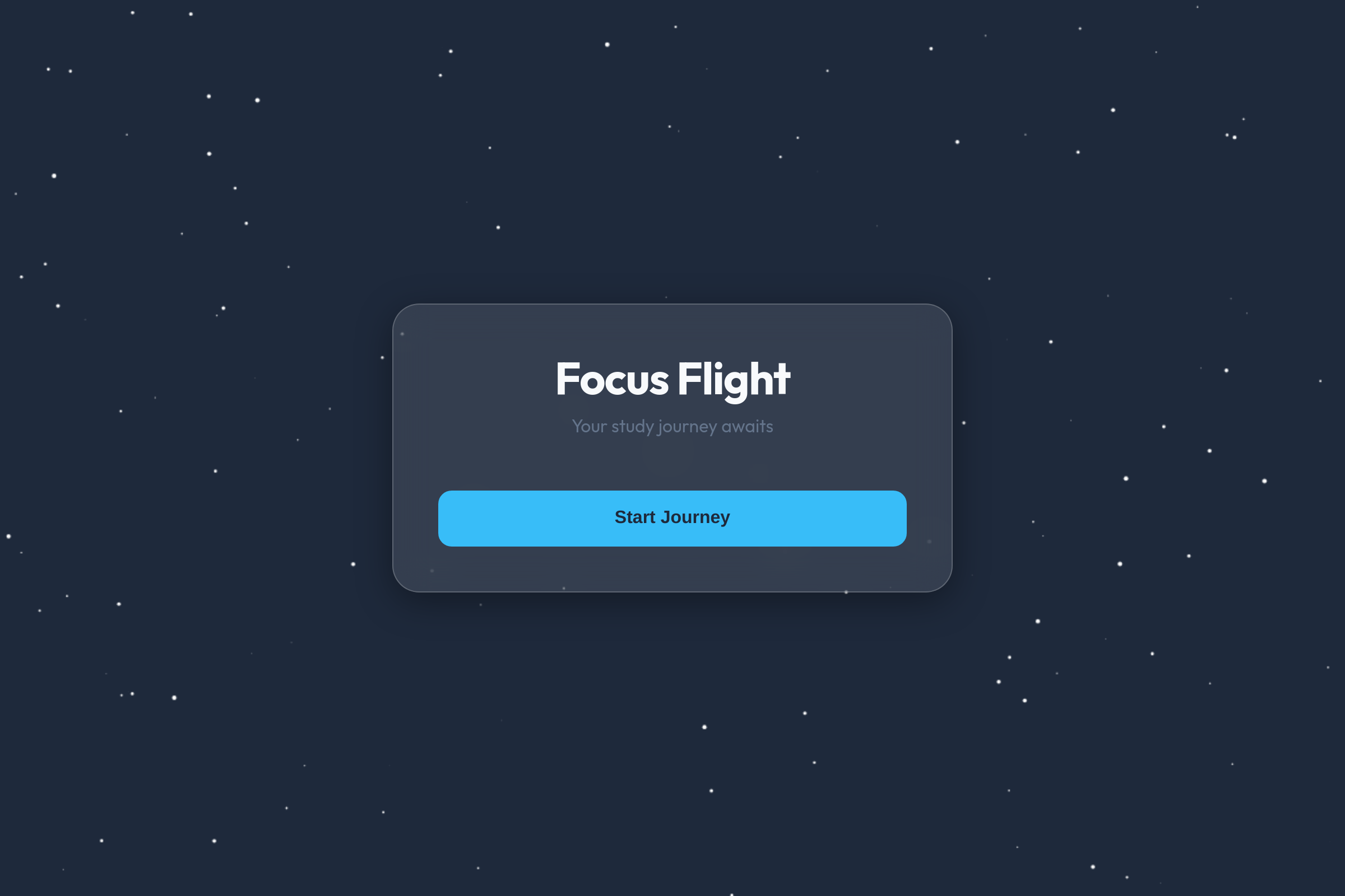 Study Flight mini app