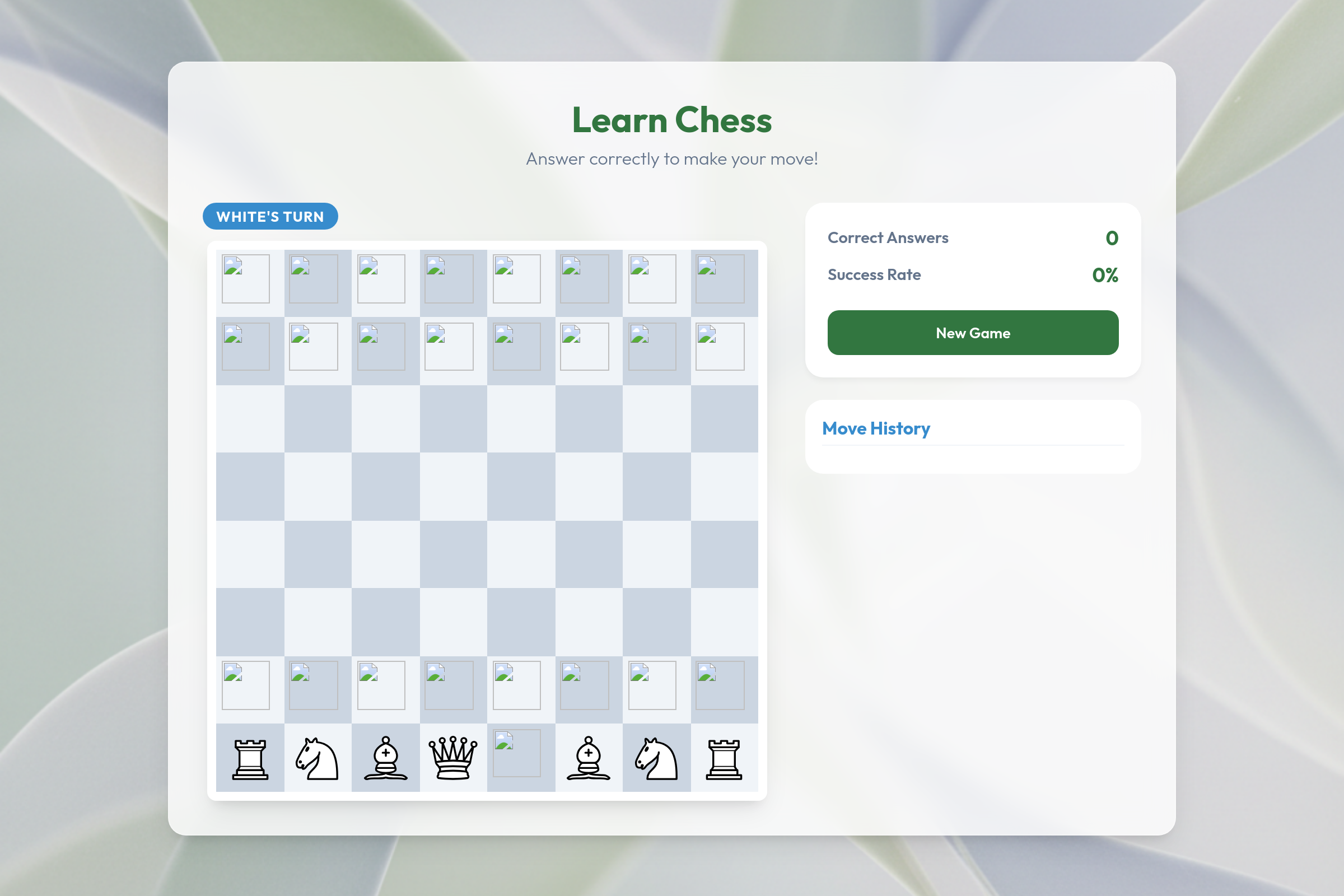 ~cosy chess for study vibe~ mini app