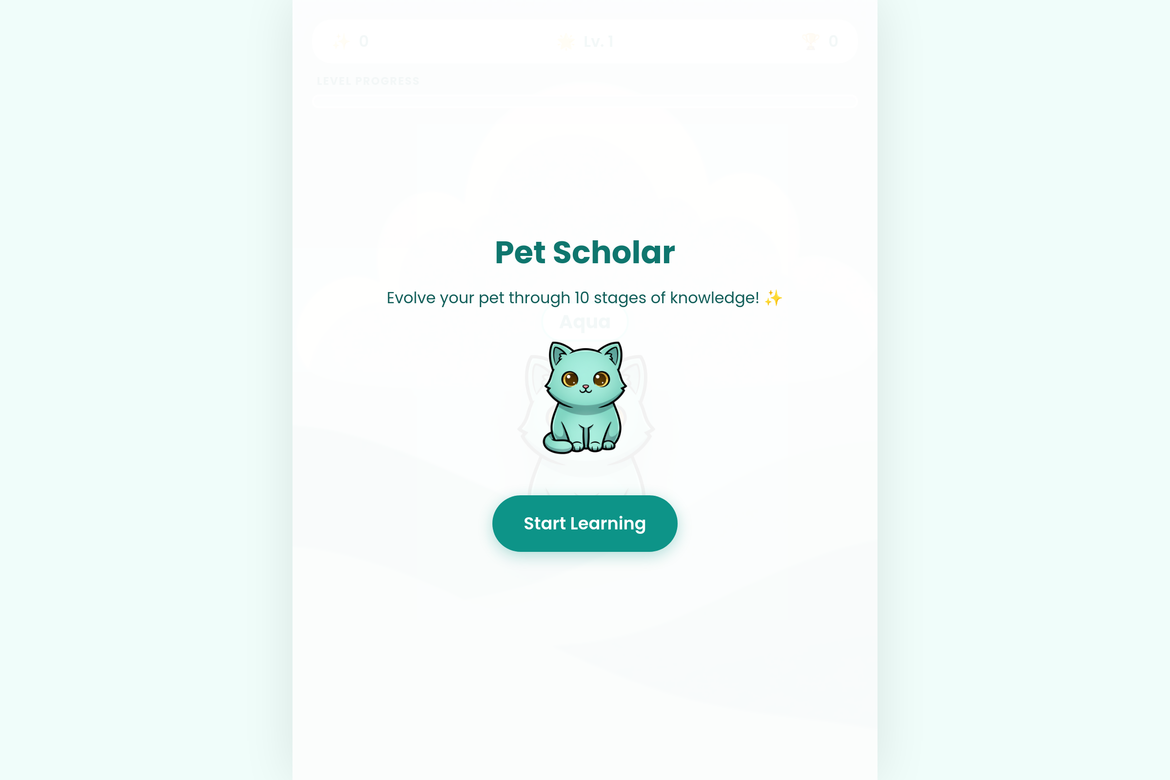Pet Scholar mini app