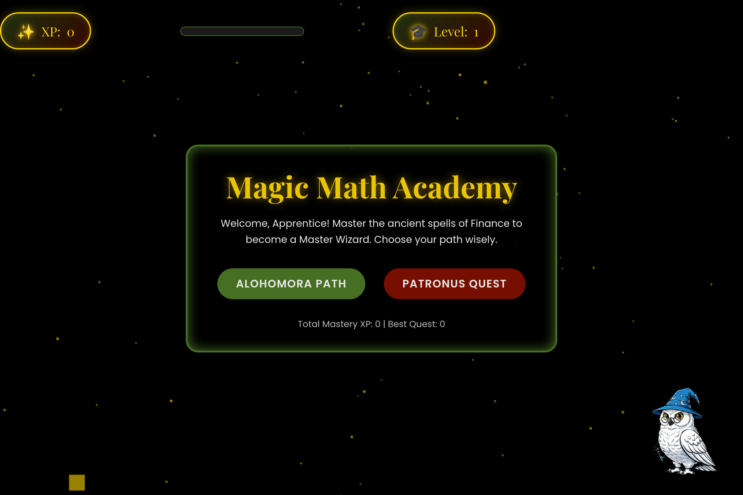 Magical Math Academy mini app