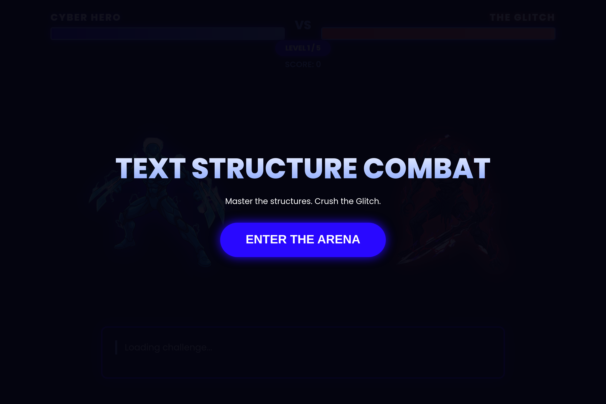 Text Battle Arena - mini app
