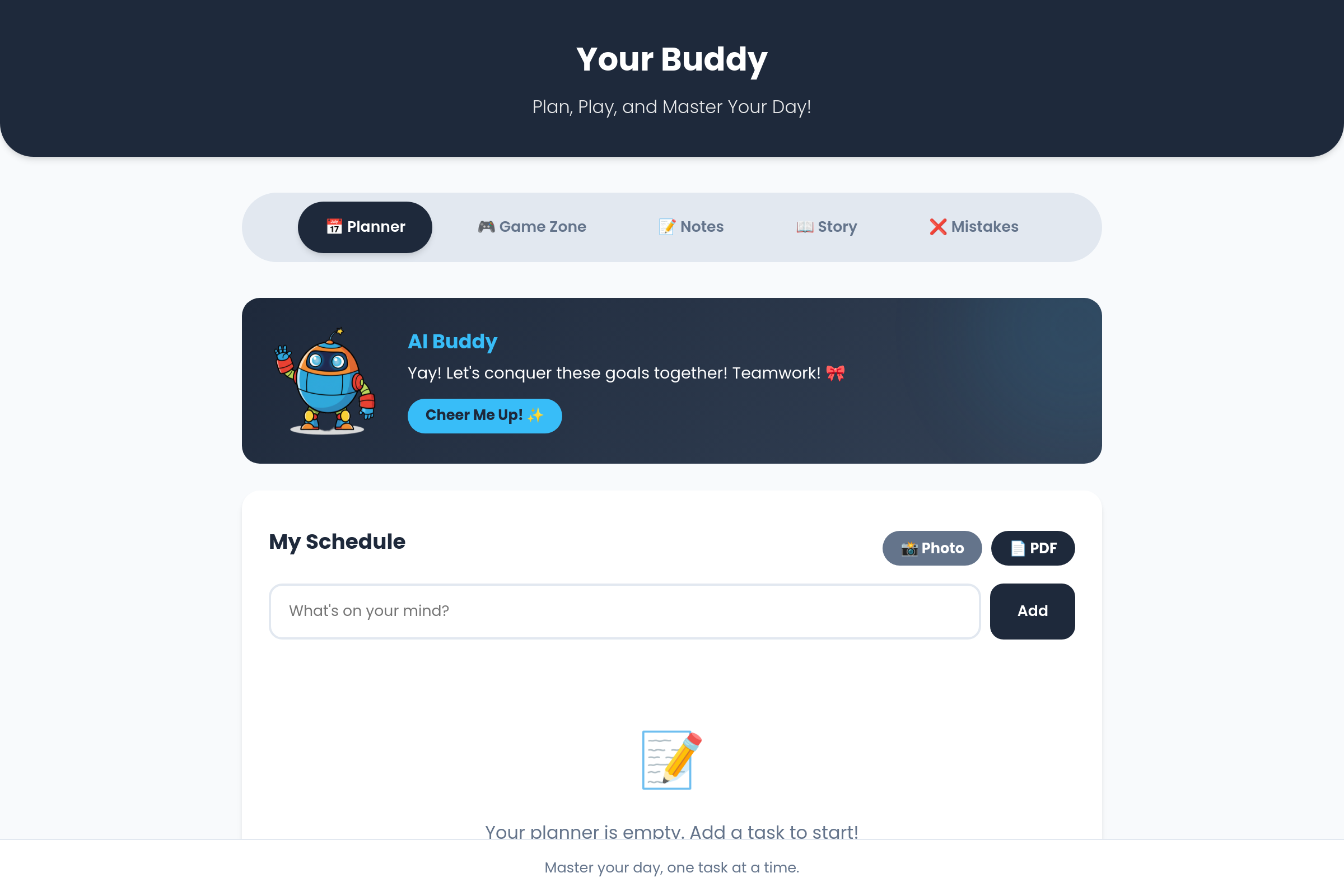 Your Buddy mini app