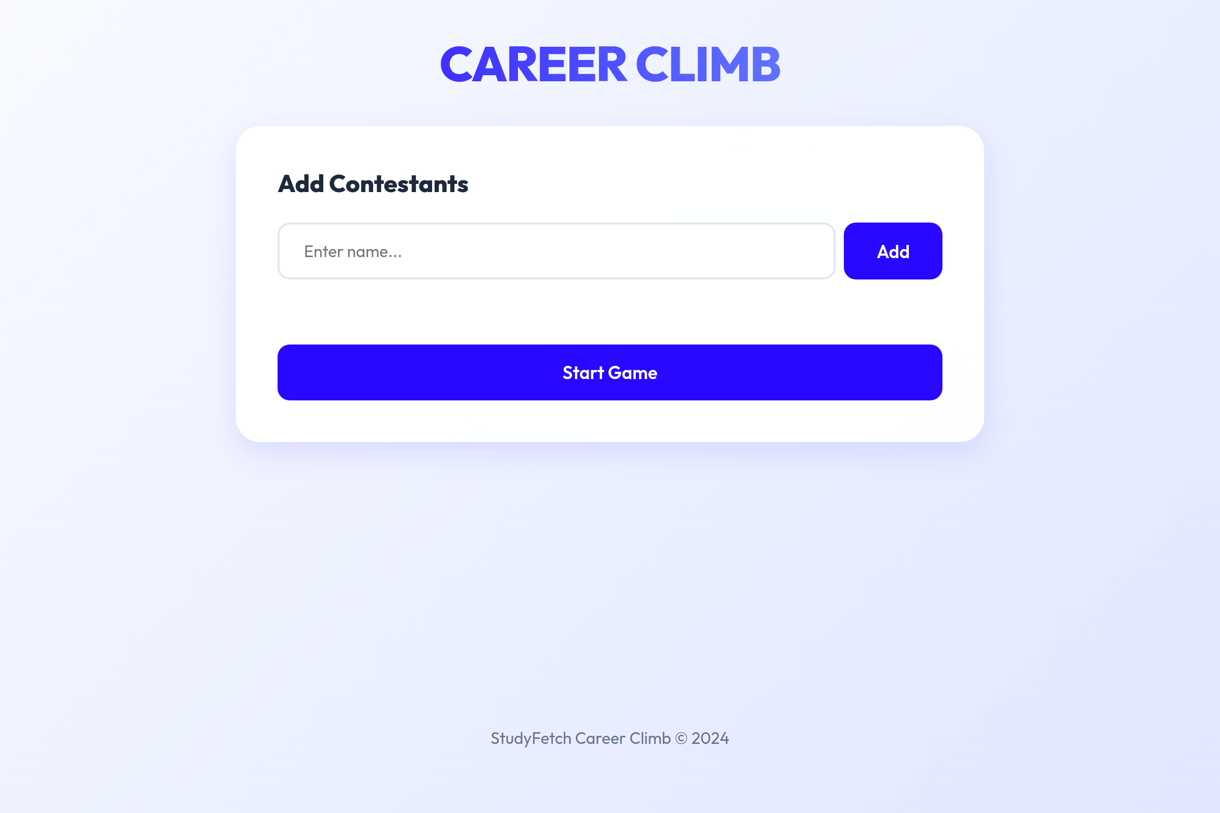 Career Climb mini app