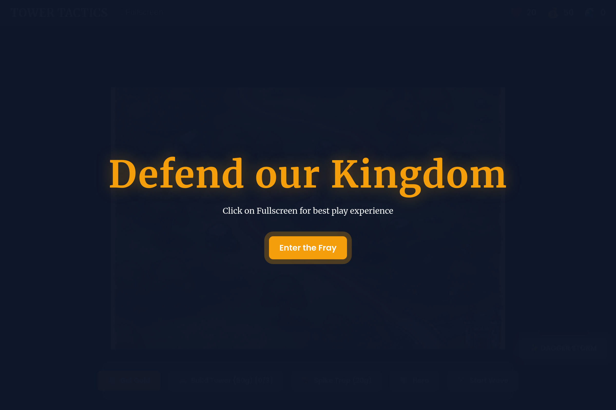 Tower Tactics mini app