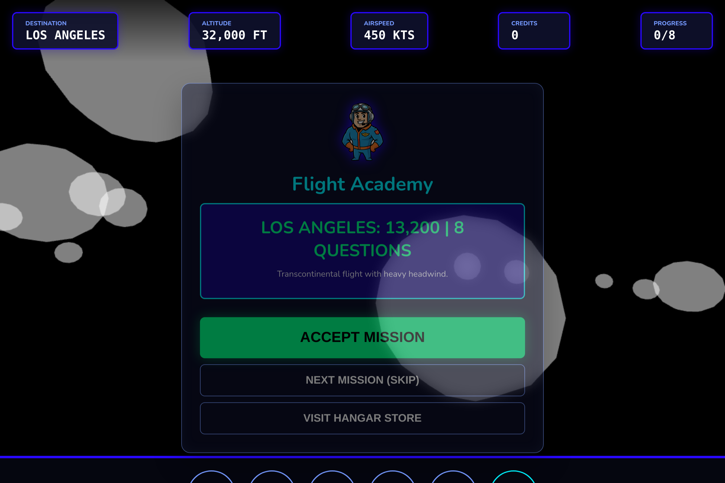Flight Academy mini app
