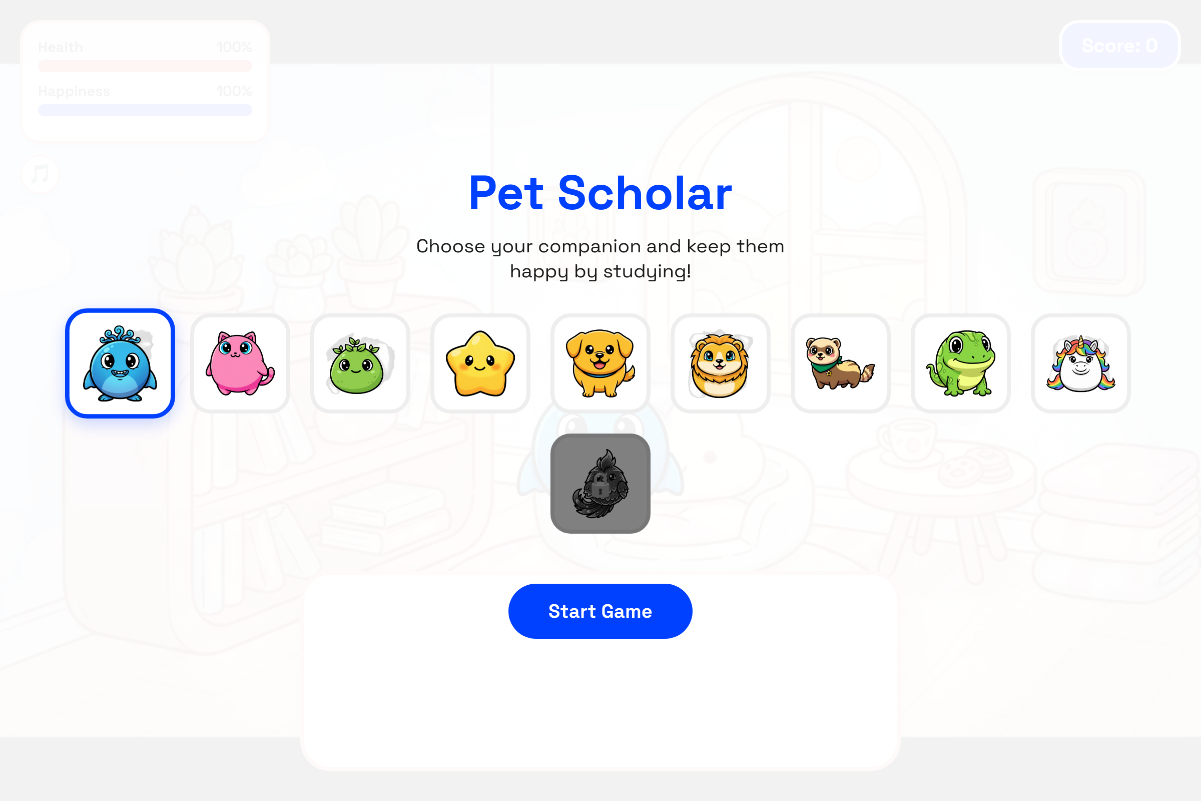 Pet Scholar! Keep your pet in the best condition by answering questions correctly! mini app