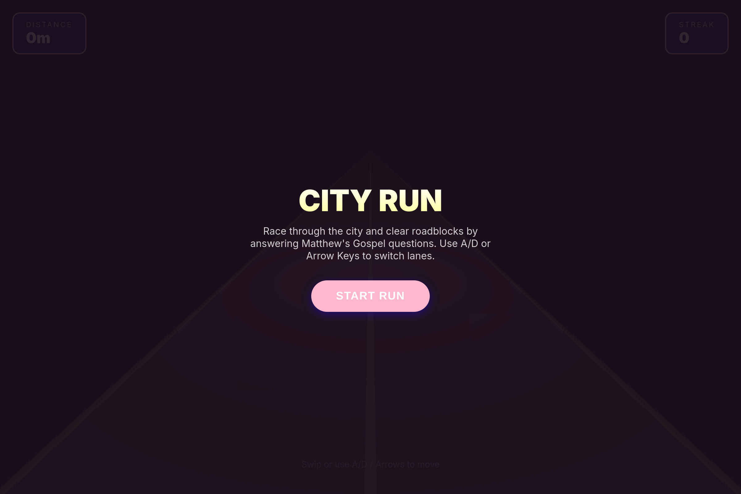 Religion Dash mini app