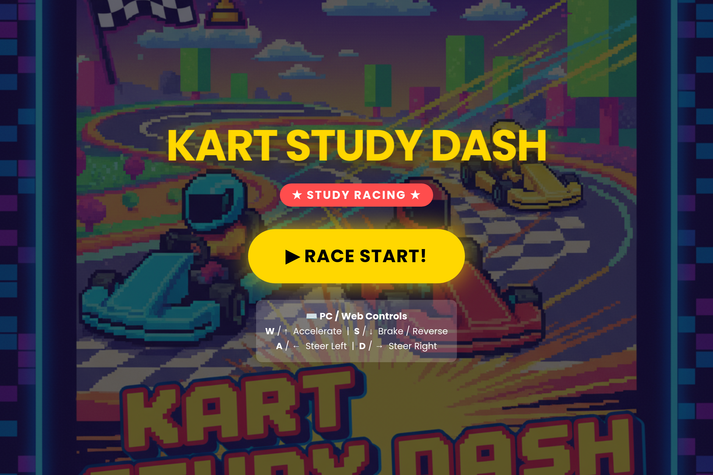 Study Kart Dash mini app