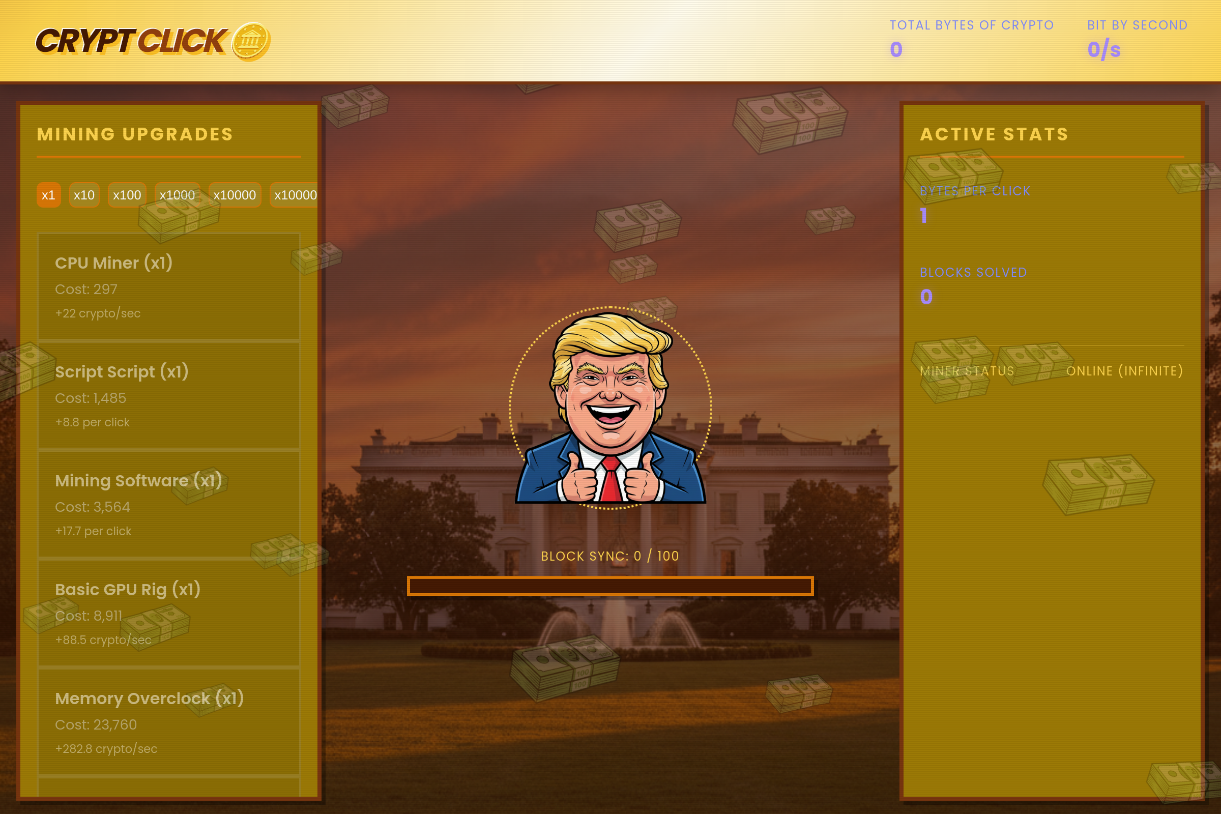 File clicker mini app