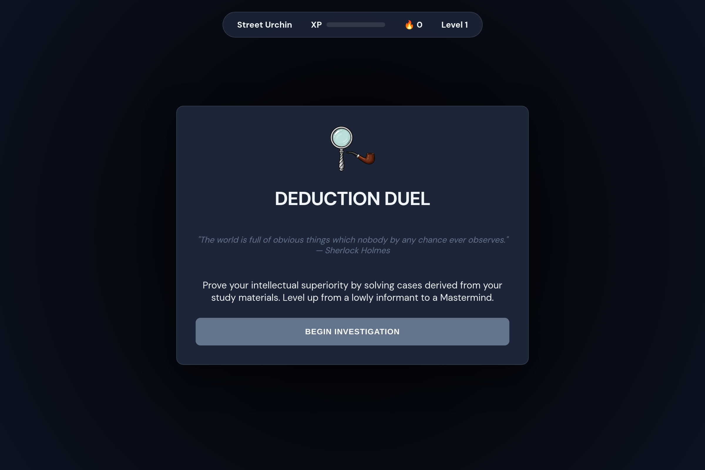 Deduction Duel mini app