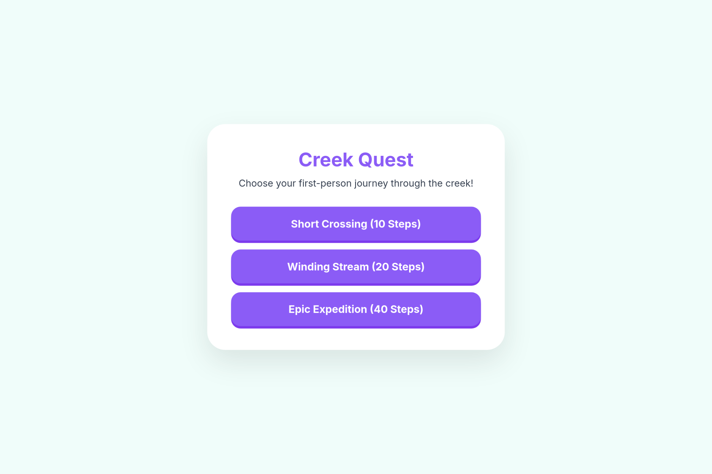 Stream of Conscious mini app