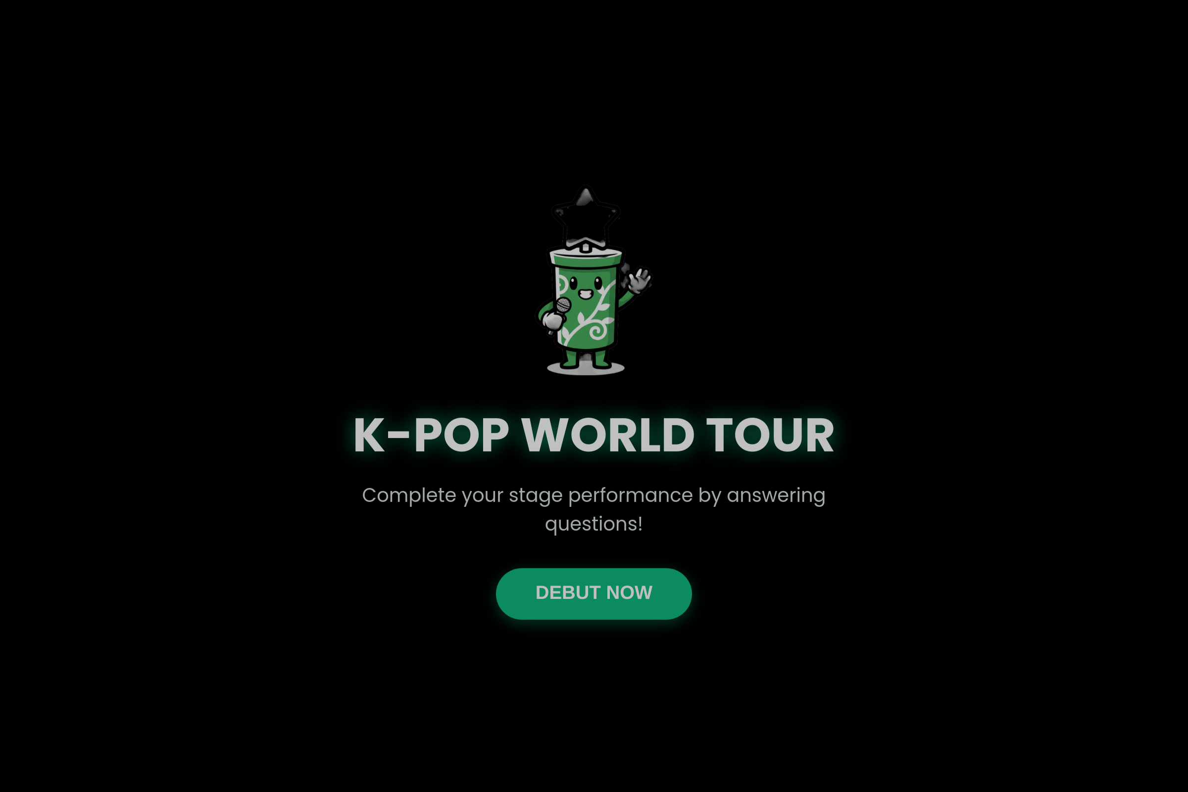 Idol Quiz mini app