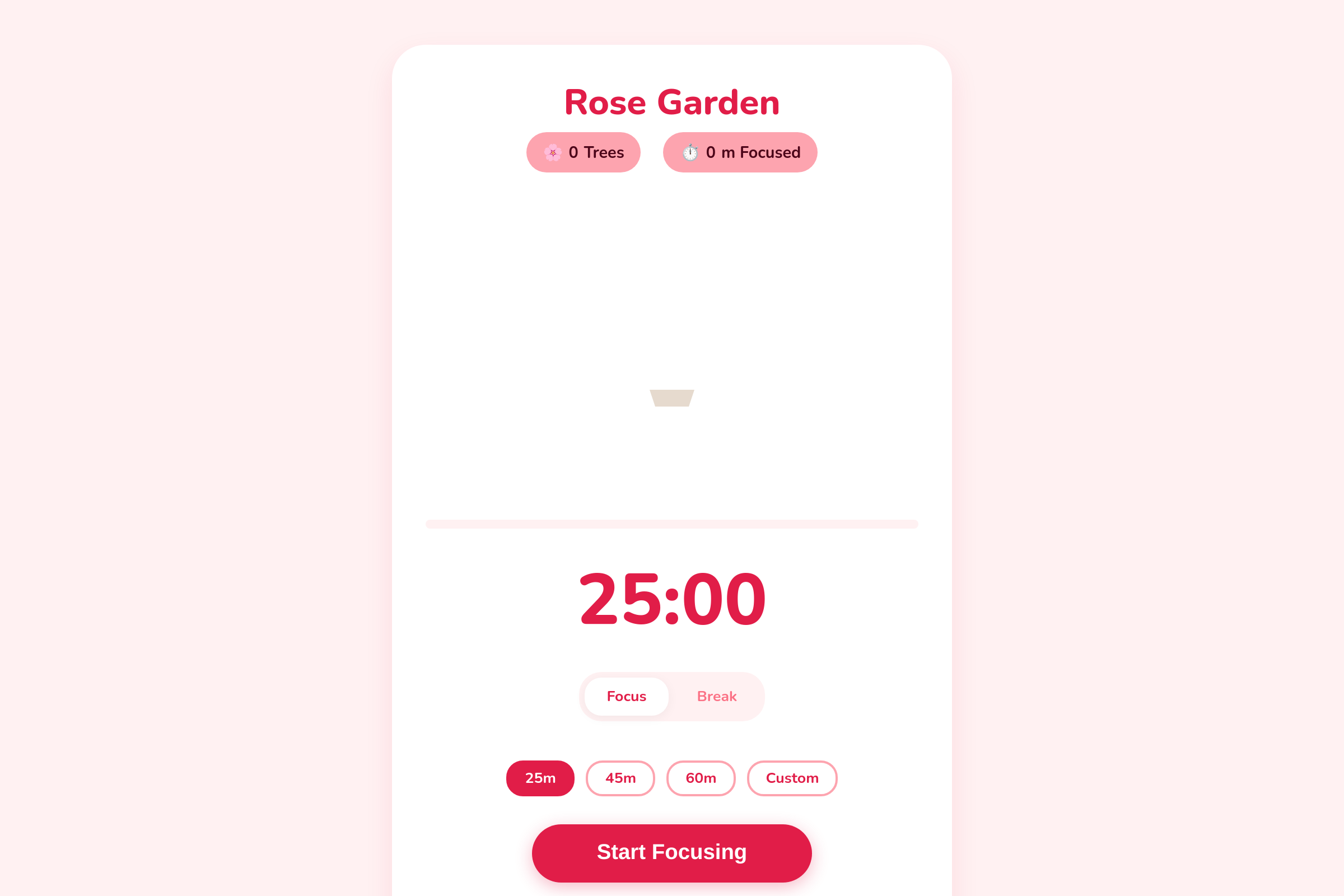 Forest Focus mini app