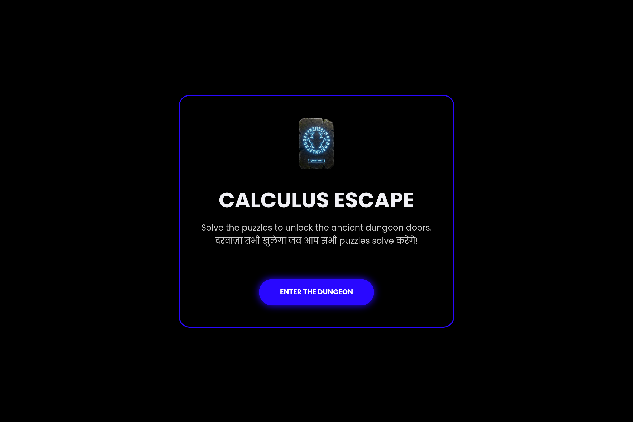 Calculus Escape mini app