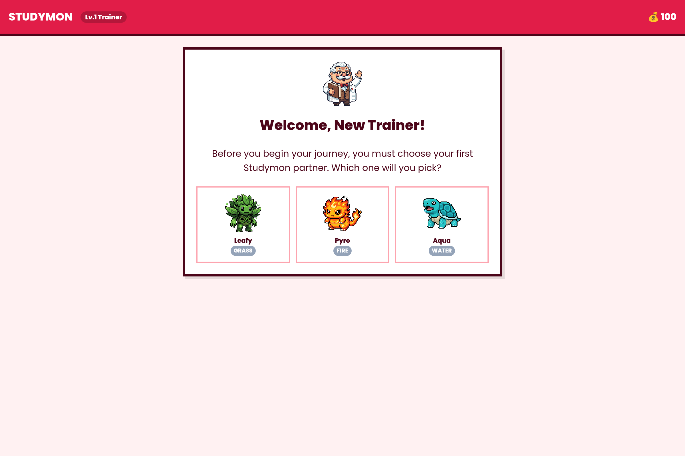 Studymon Quest mini app
