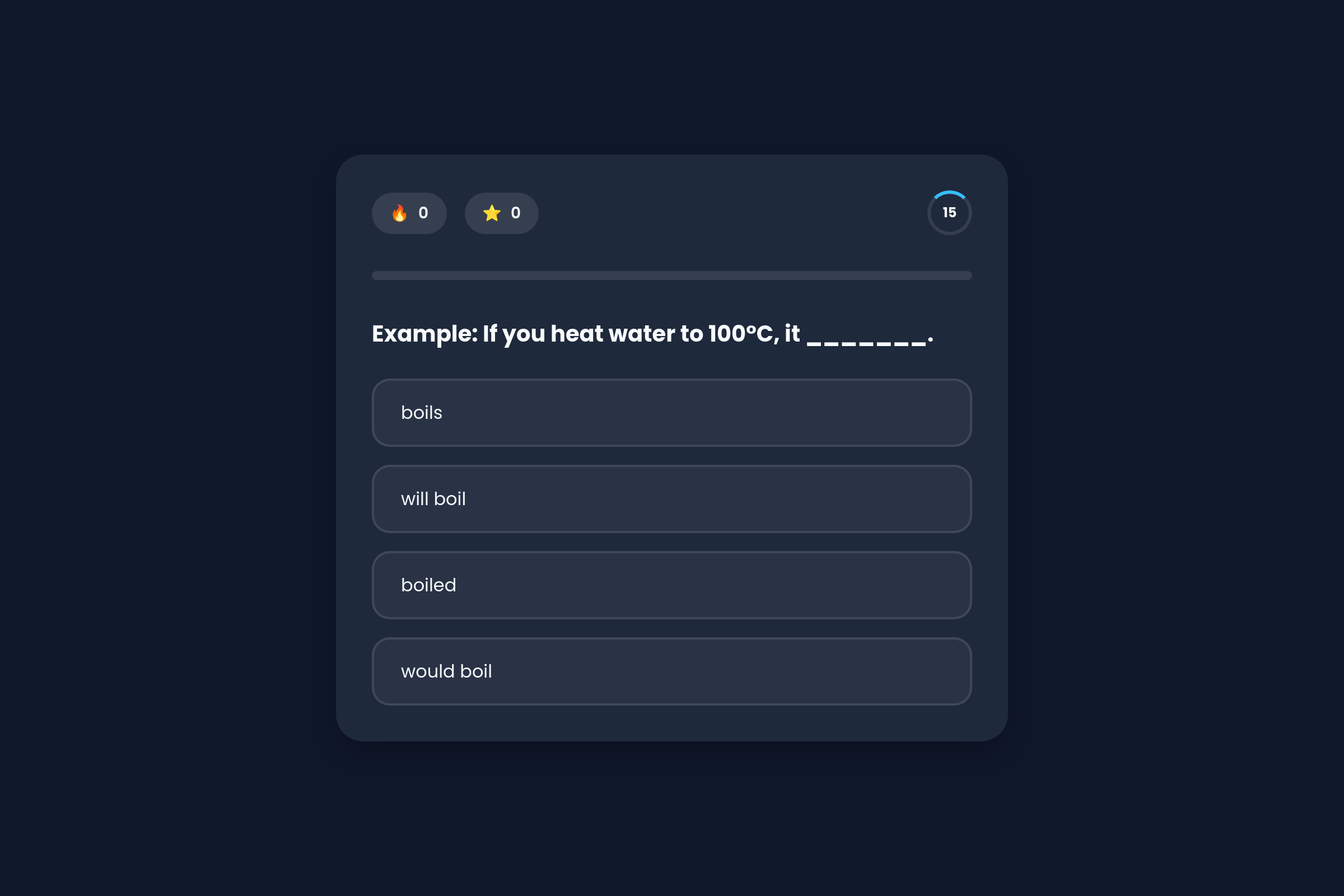 Grammar Gauntlet mini app