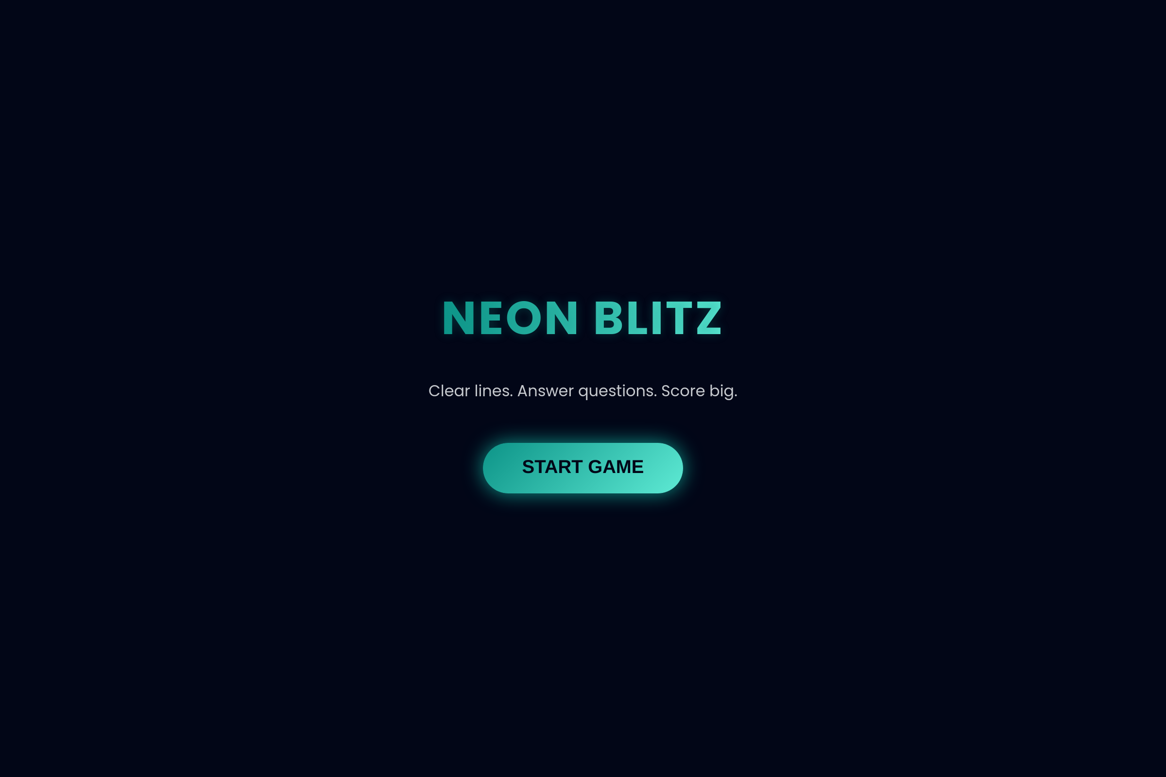 Neon Block Blazt mini app