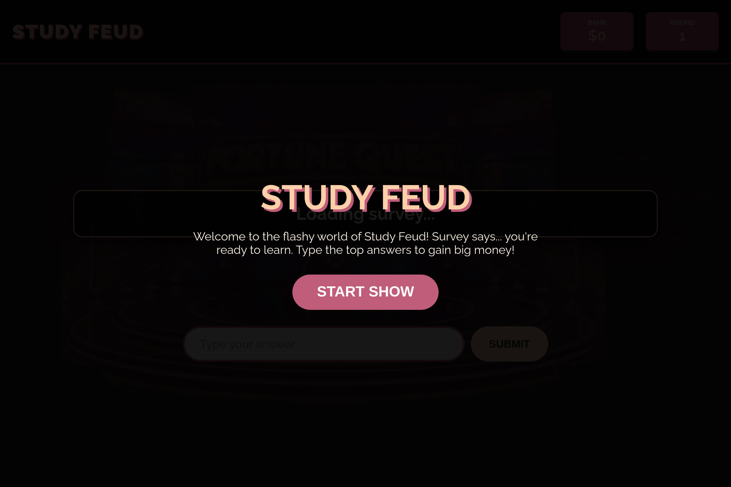 Feud Fortune mini app