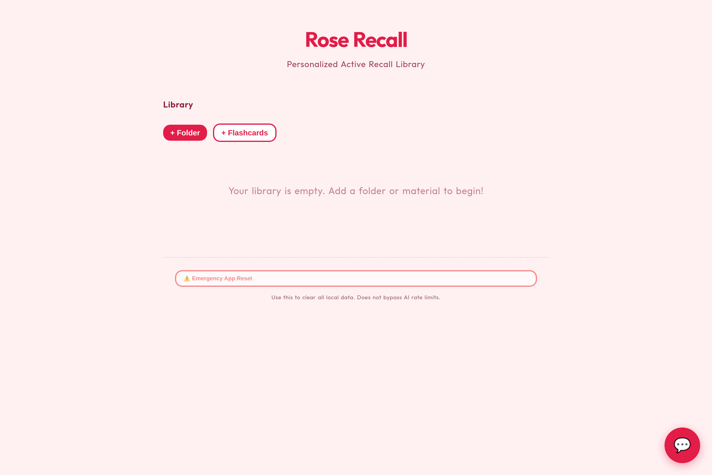 Recall Pink mini app