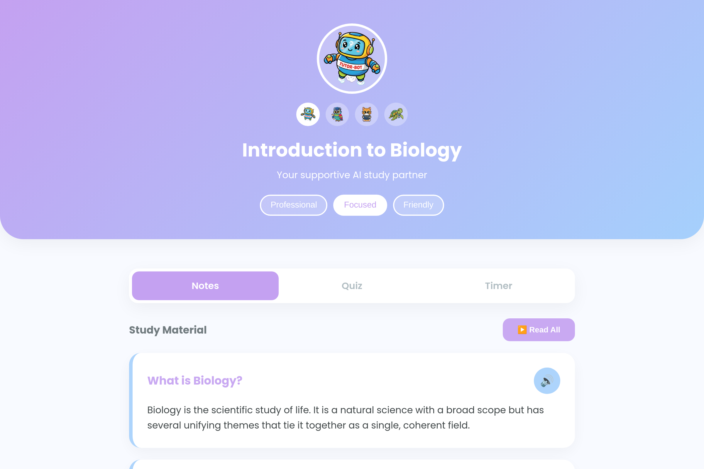 ReadMyNotes mini app