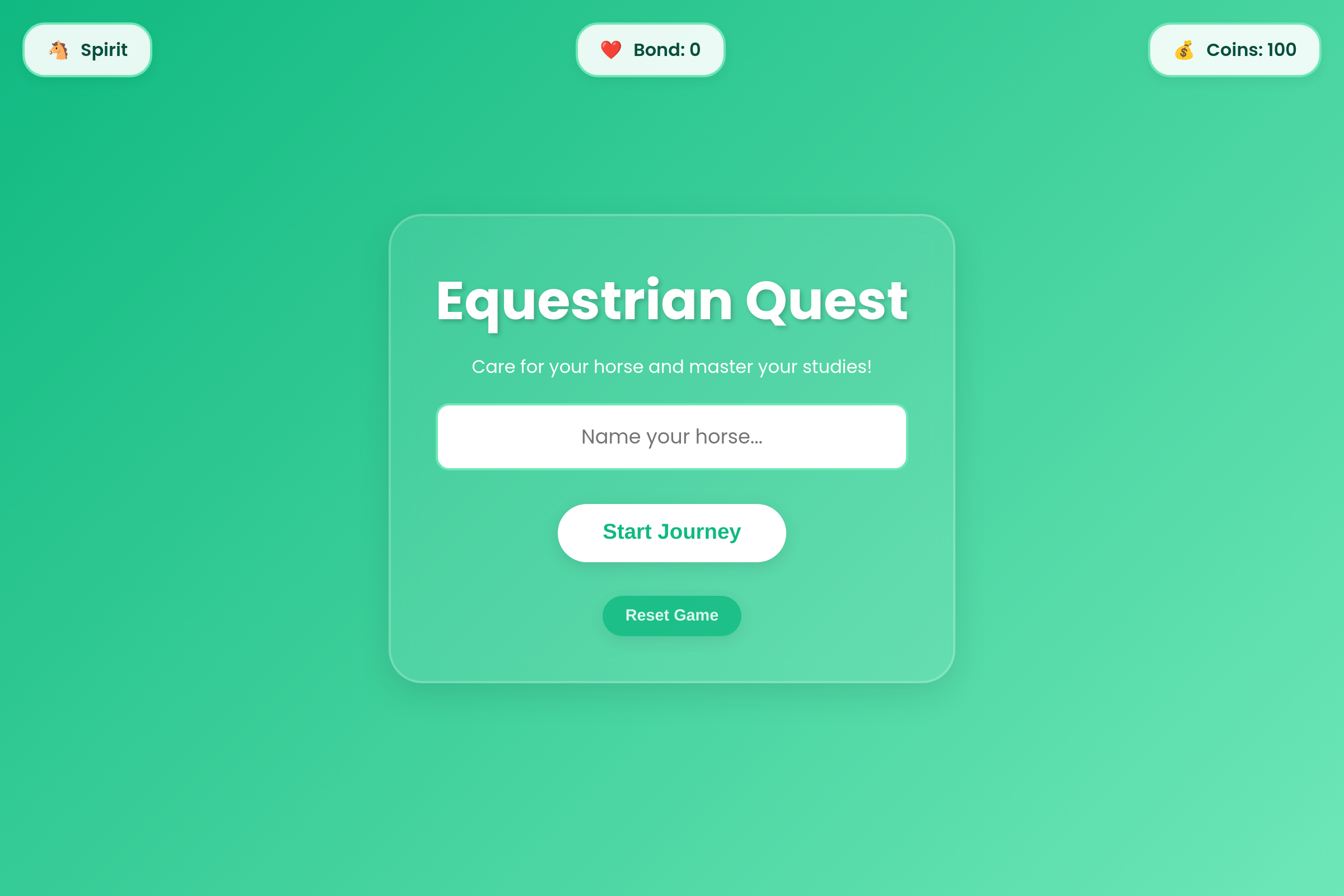 Equestrian Quest mini app