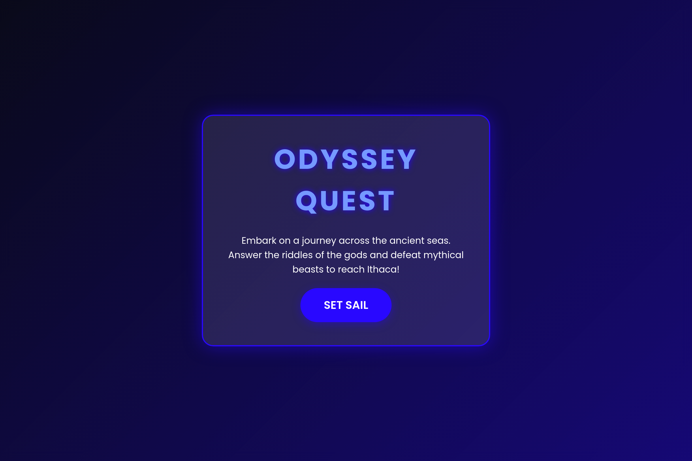 Odyssey Quest mini app