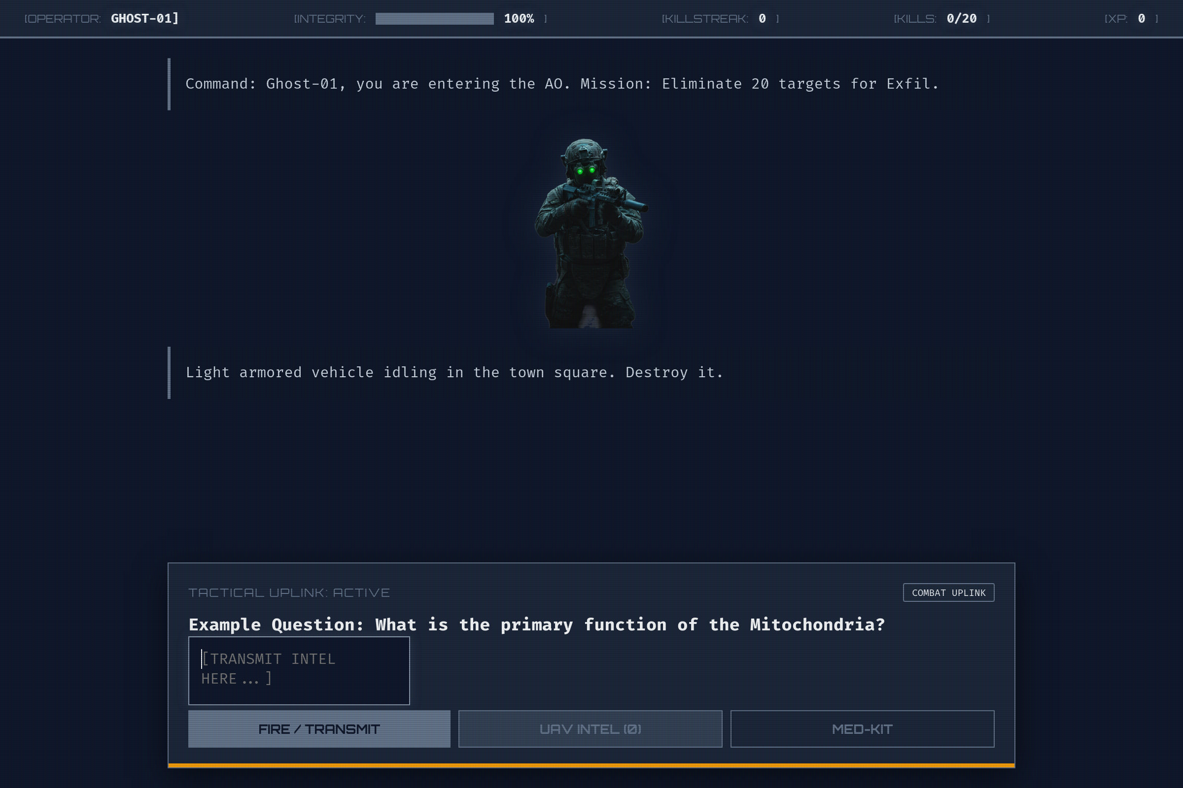 Tactical Study mini app
