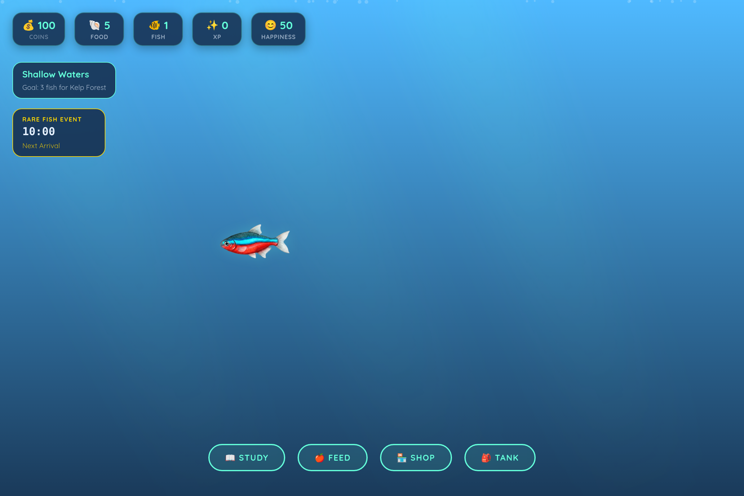 Fishtopia: Fish & Focus mini app