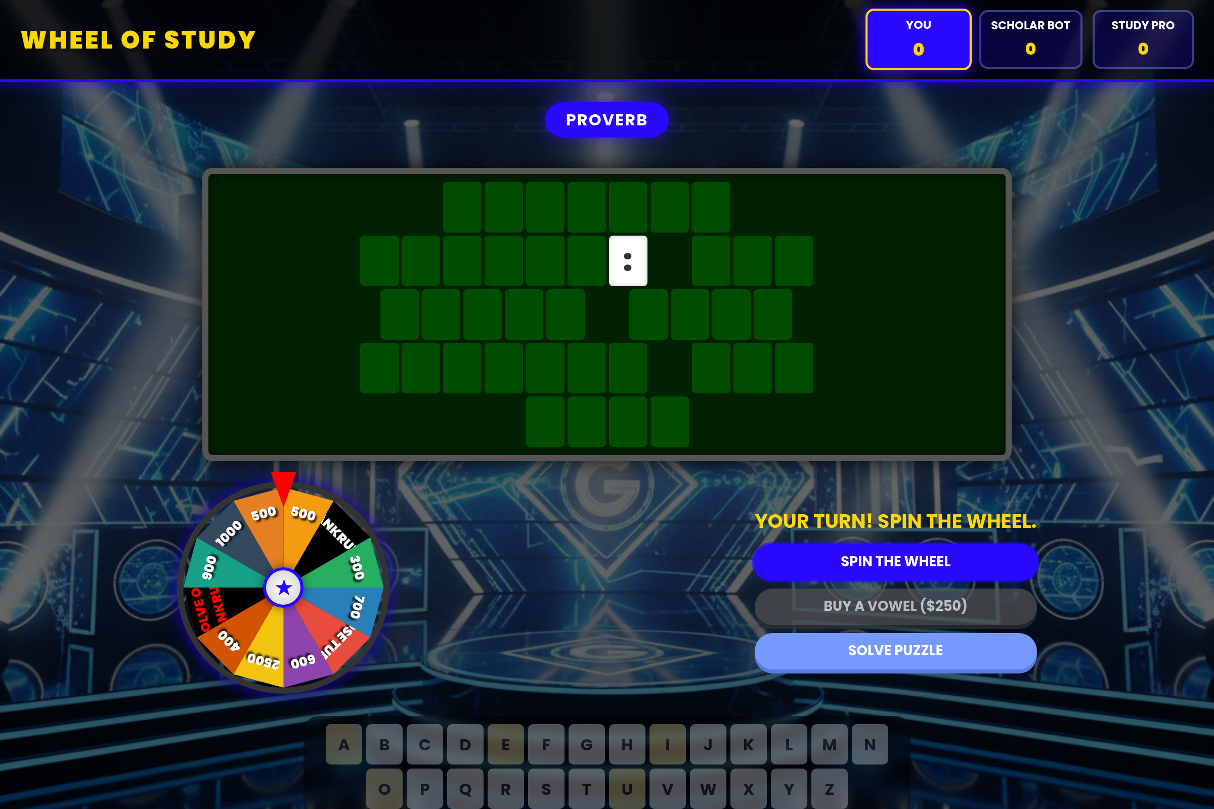 Wheel of Fortune mini app