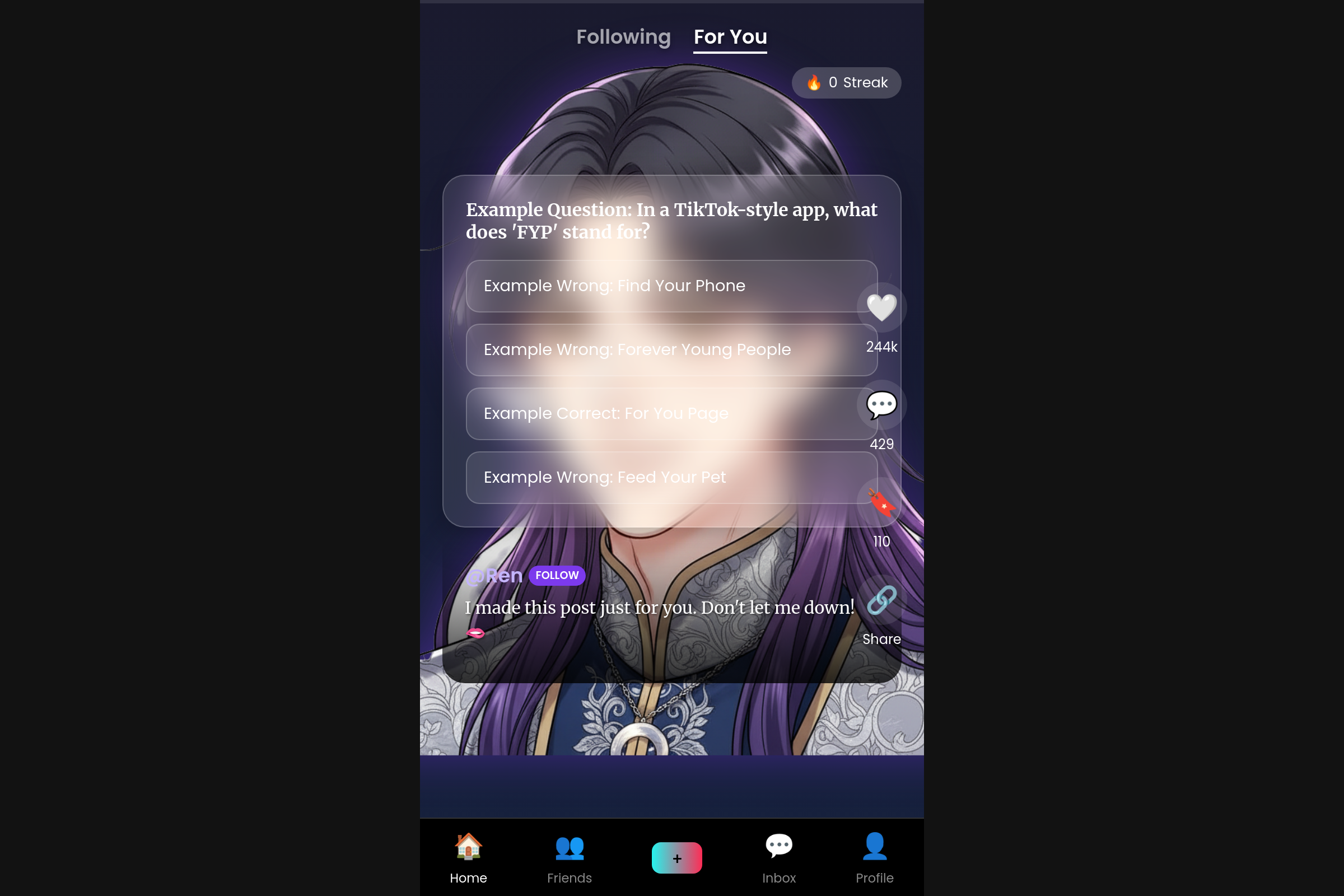 Yaoi Scroll mini app