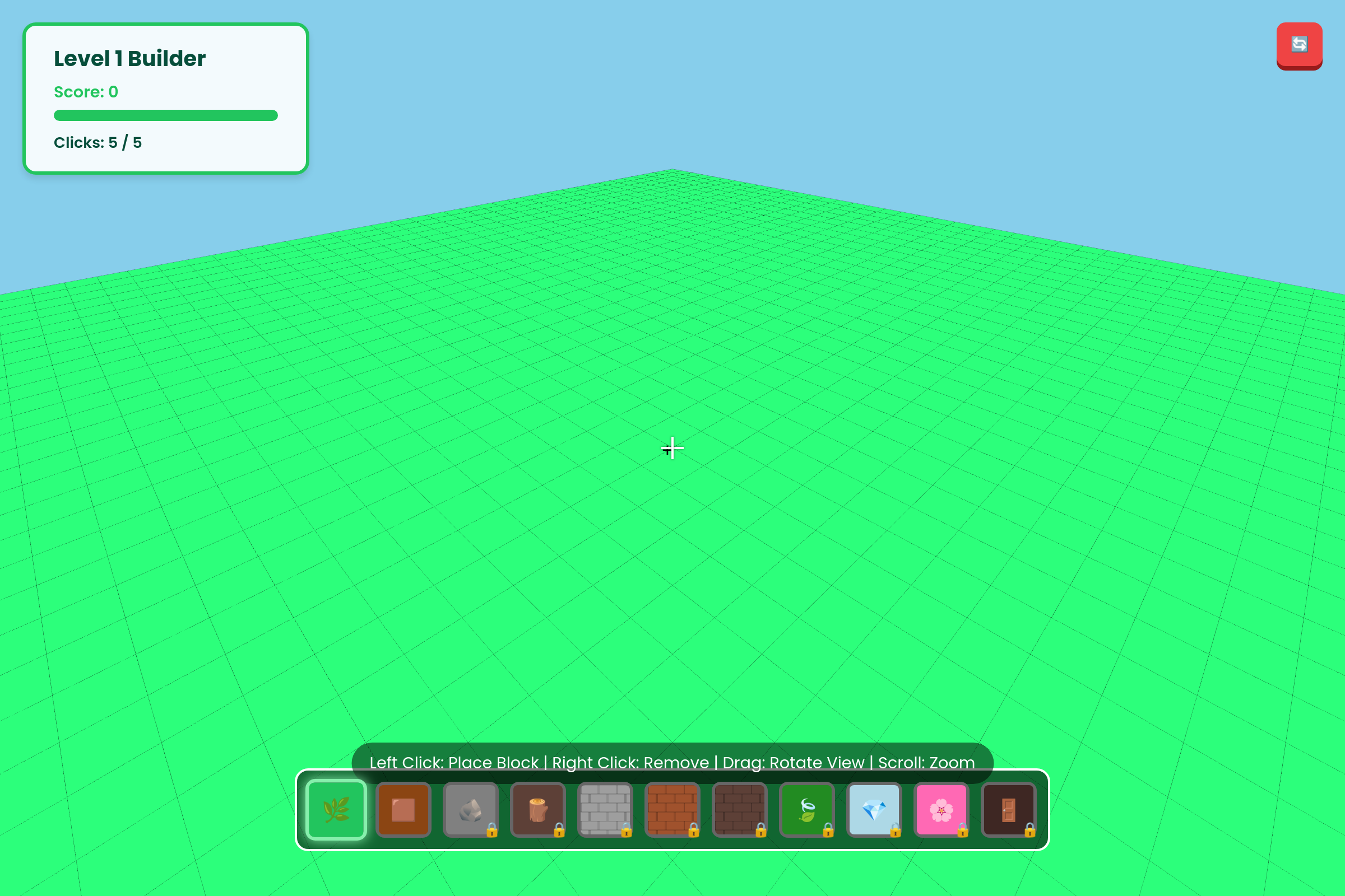 Block Builder Quiz mini app