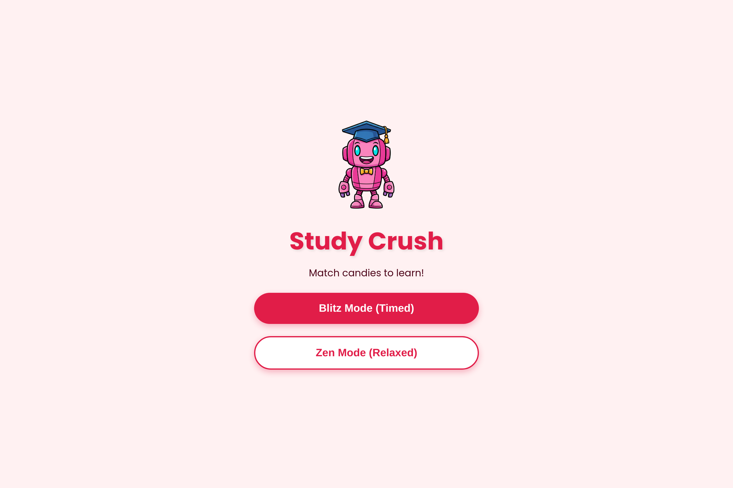 Study Crush mini app