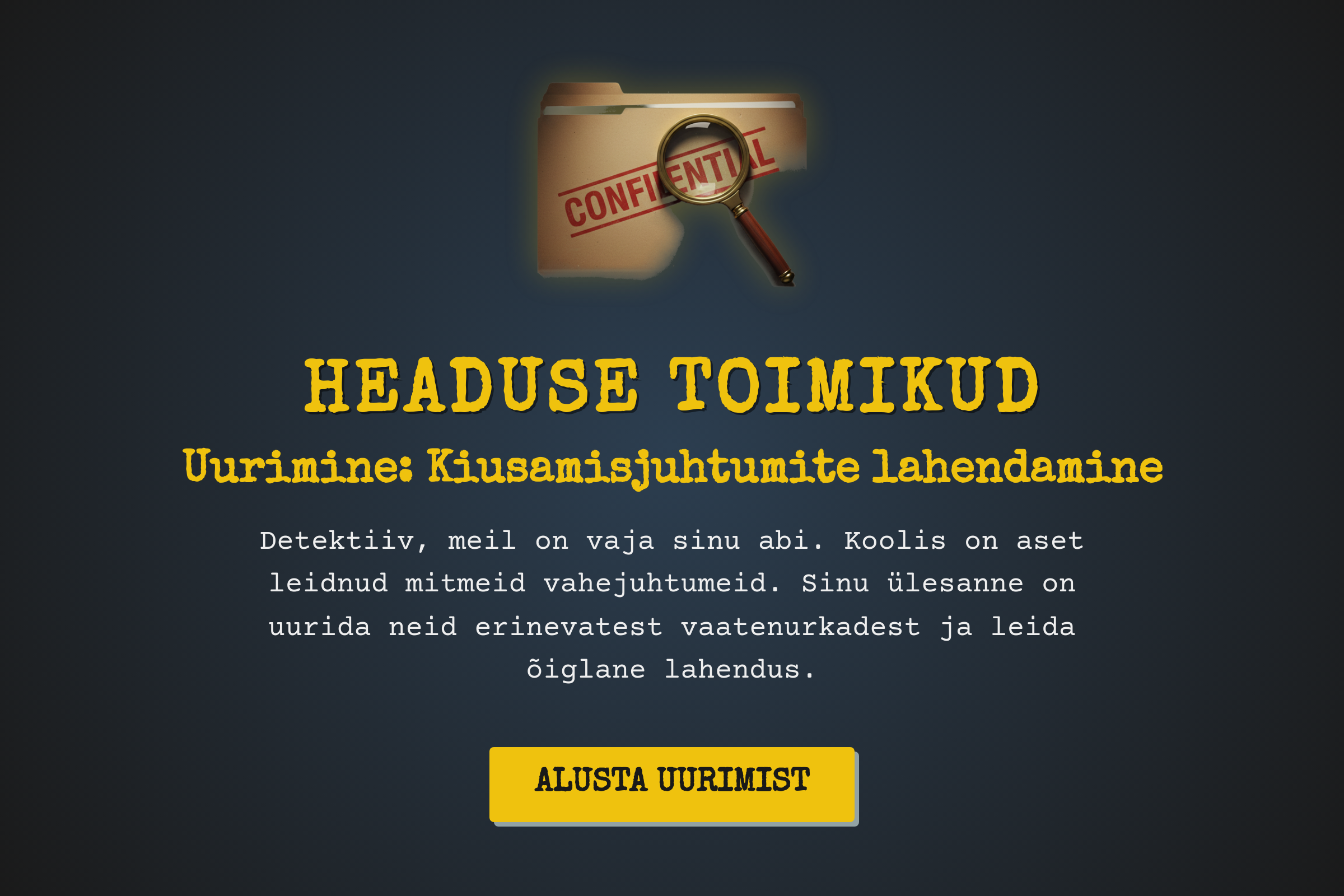 Kiusamistoimikud mini app