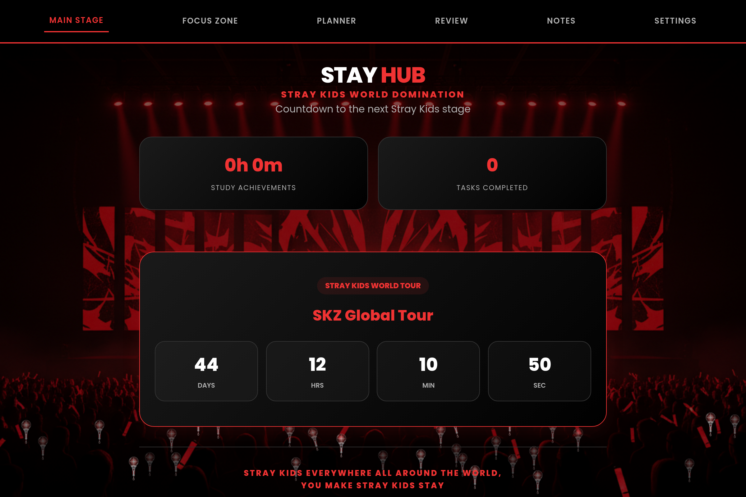 Stray Kids World Domination mini app