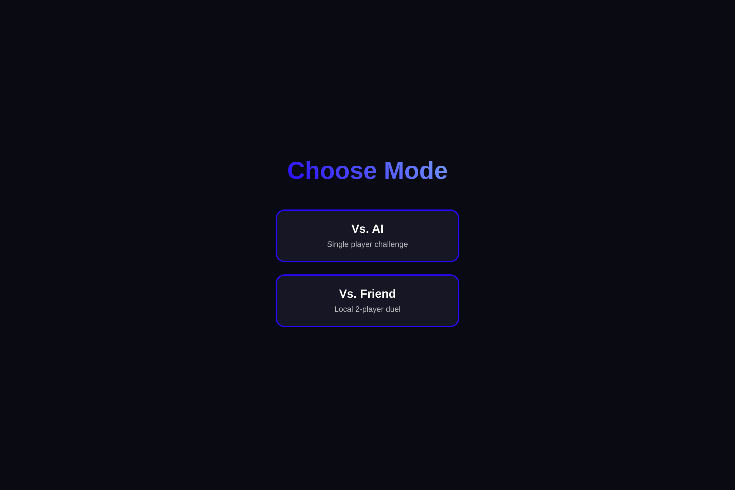 Brain Duel mini app