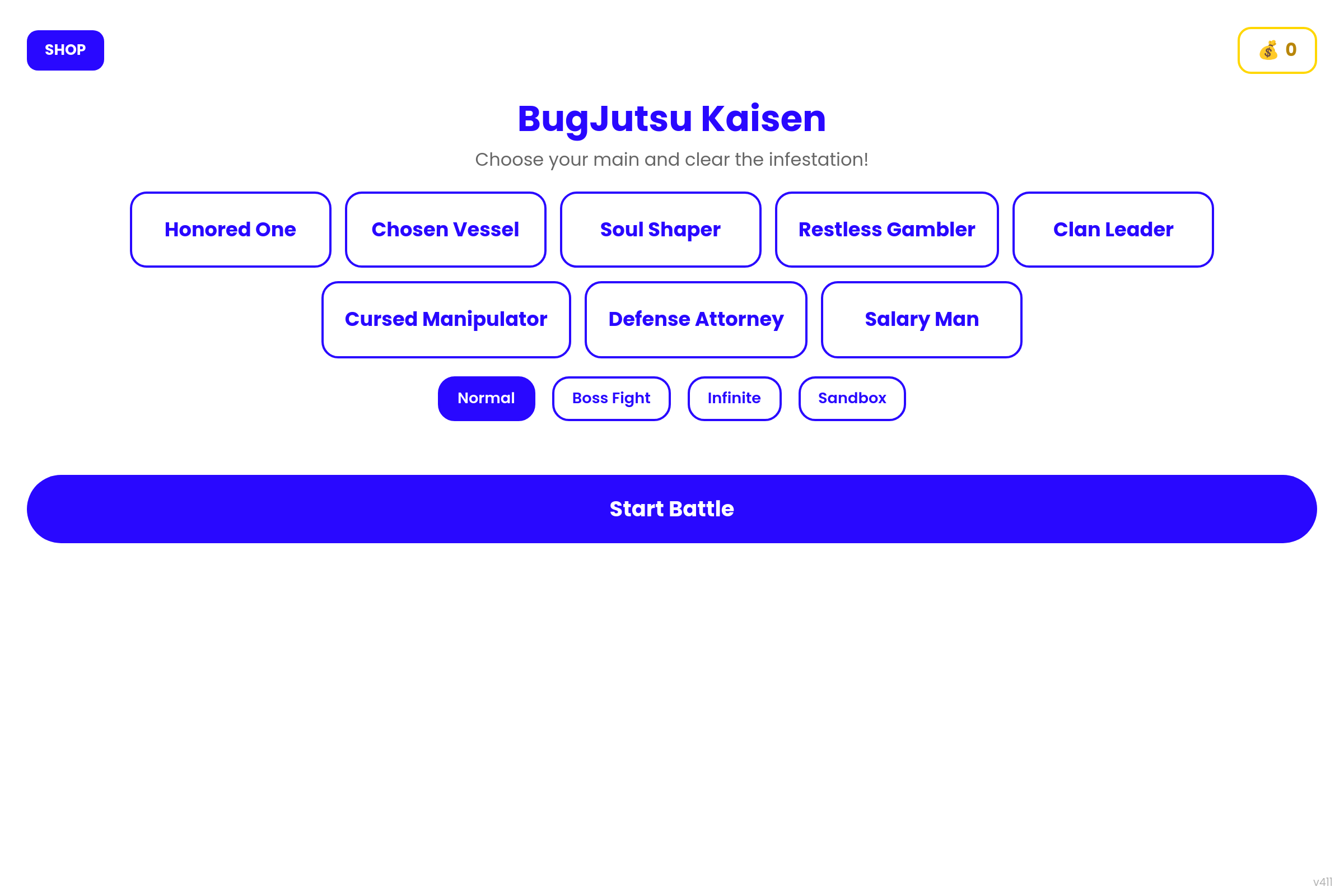 BugJutsu Kaisen mini app