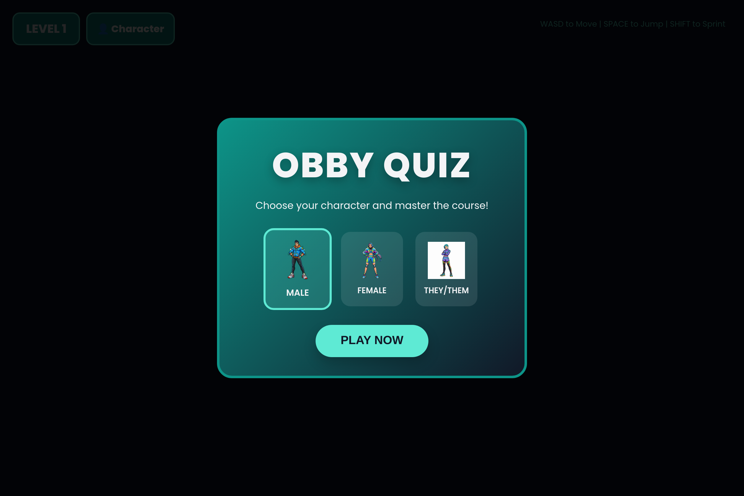 Obby Quiz Master mini app