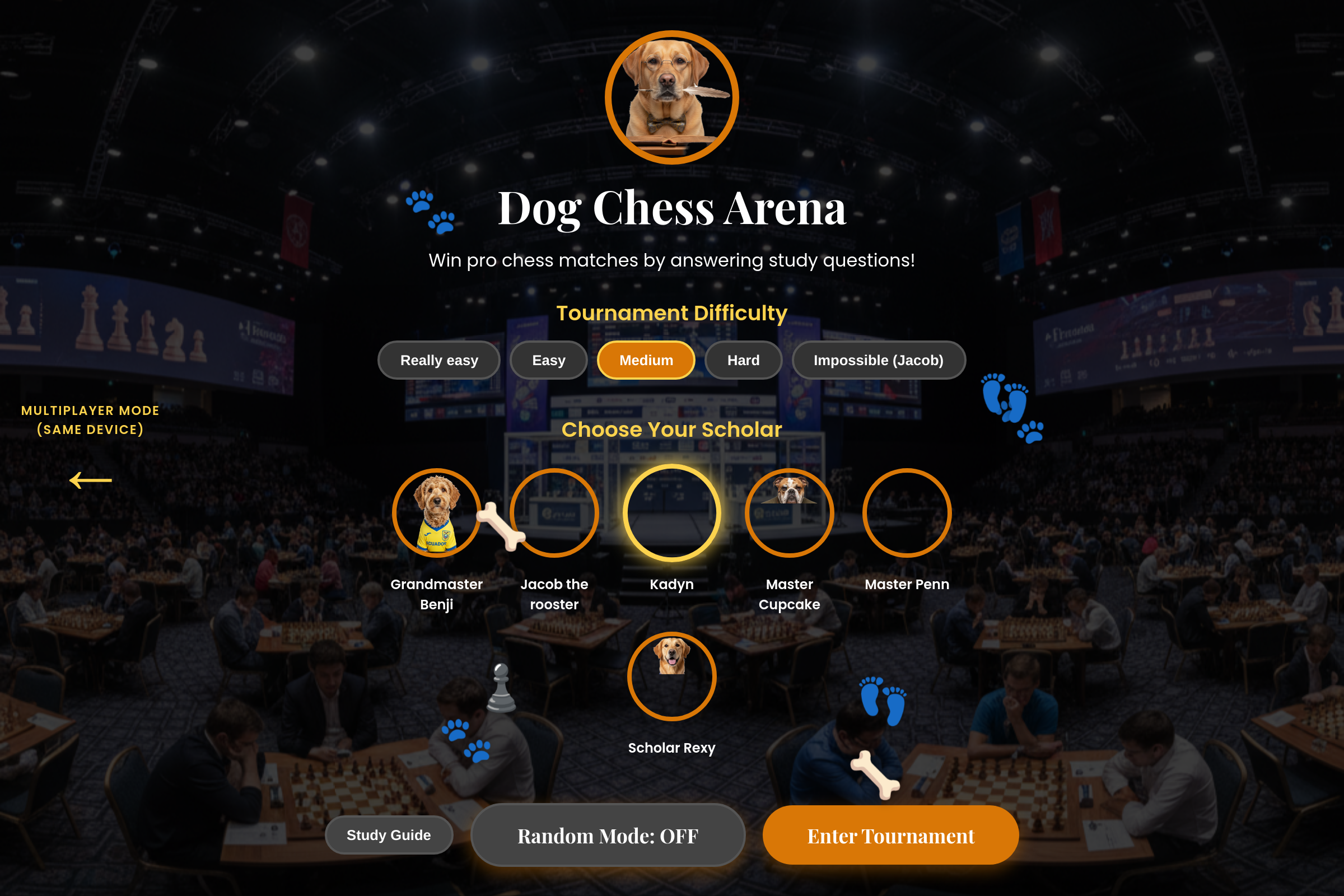 Dog's chess prt2 mini app