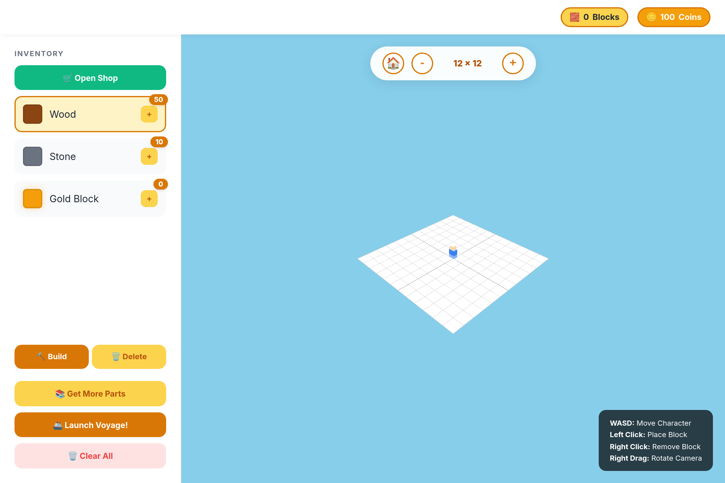 Build a Boat for Treasure mini app
